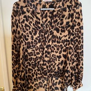Leopard blouse